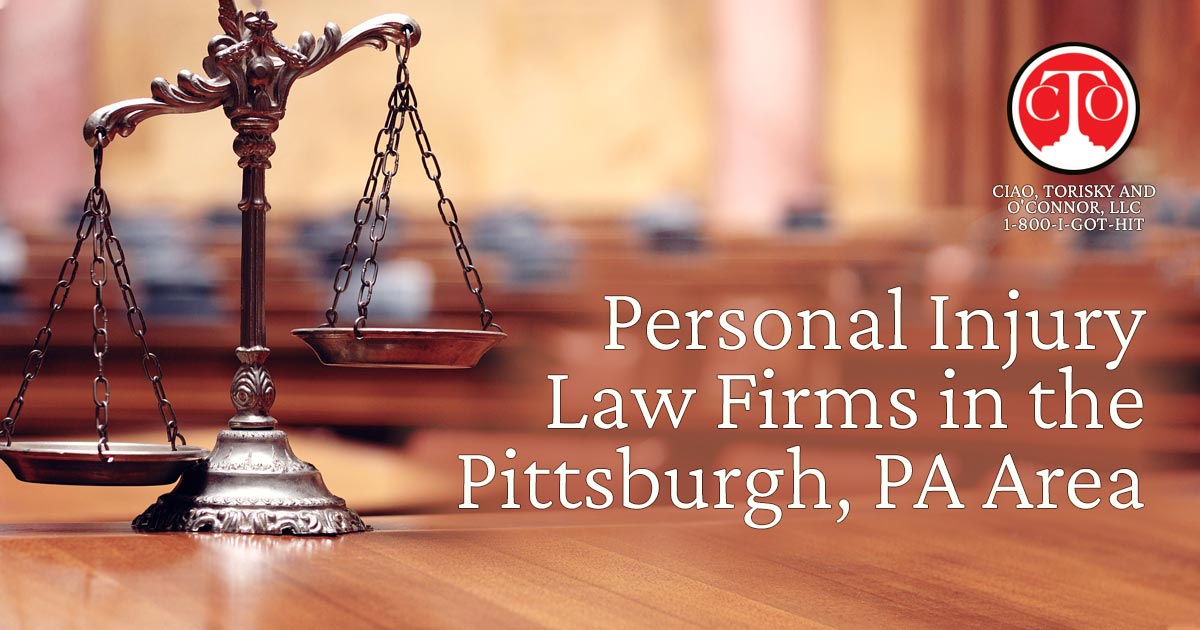 Personal injury lawyers in the Pittsburgh PA Area